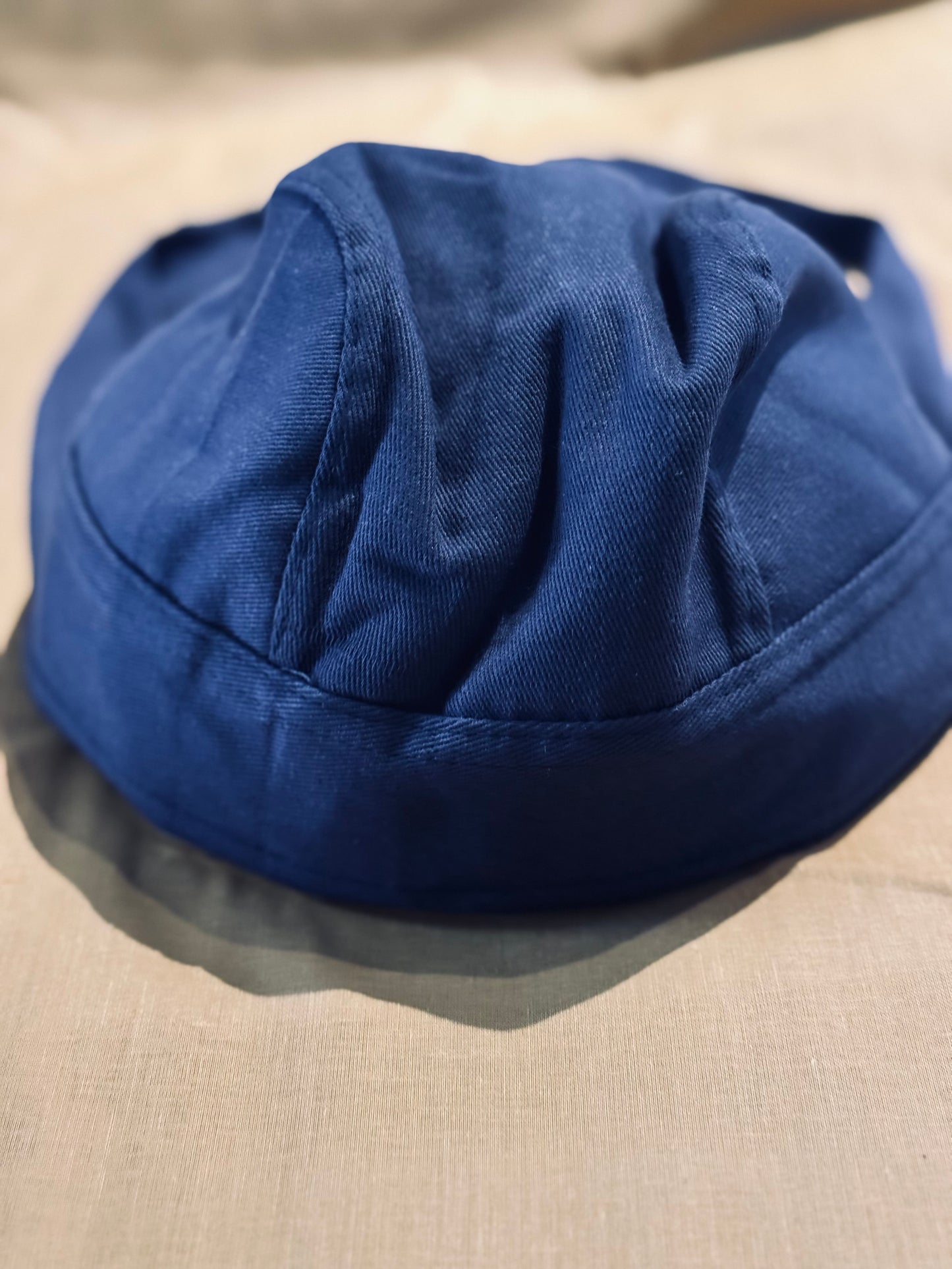 Denim Round patka ( Navy Blue)