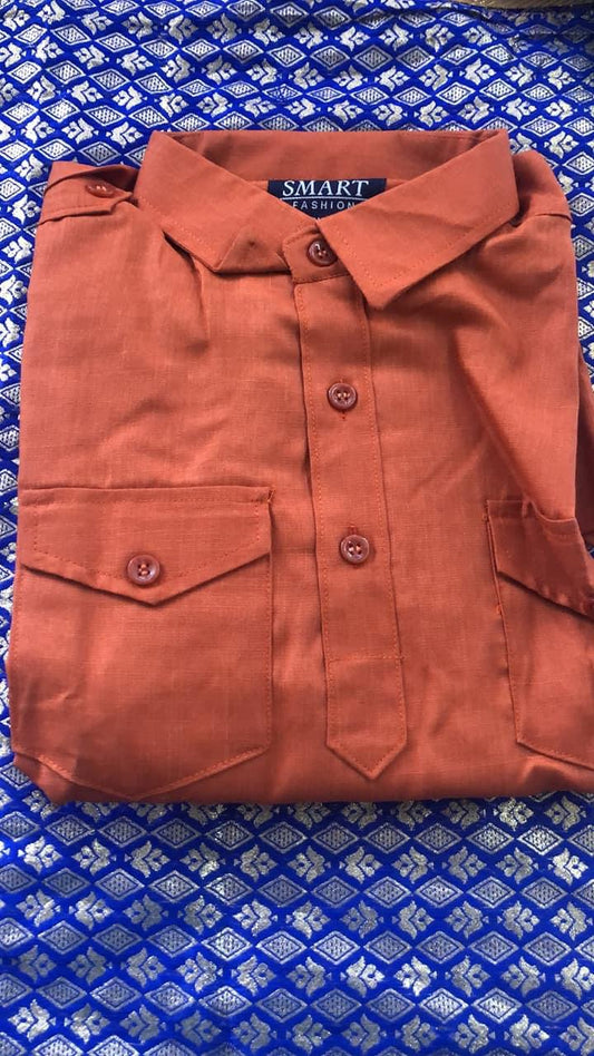 Kurta pajama Dark copper (Kids)