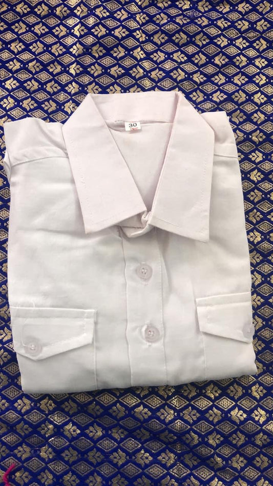 Kurta pajama white  (Kids)