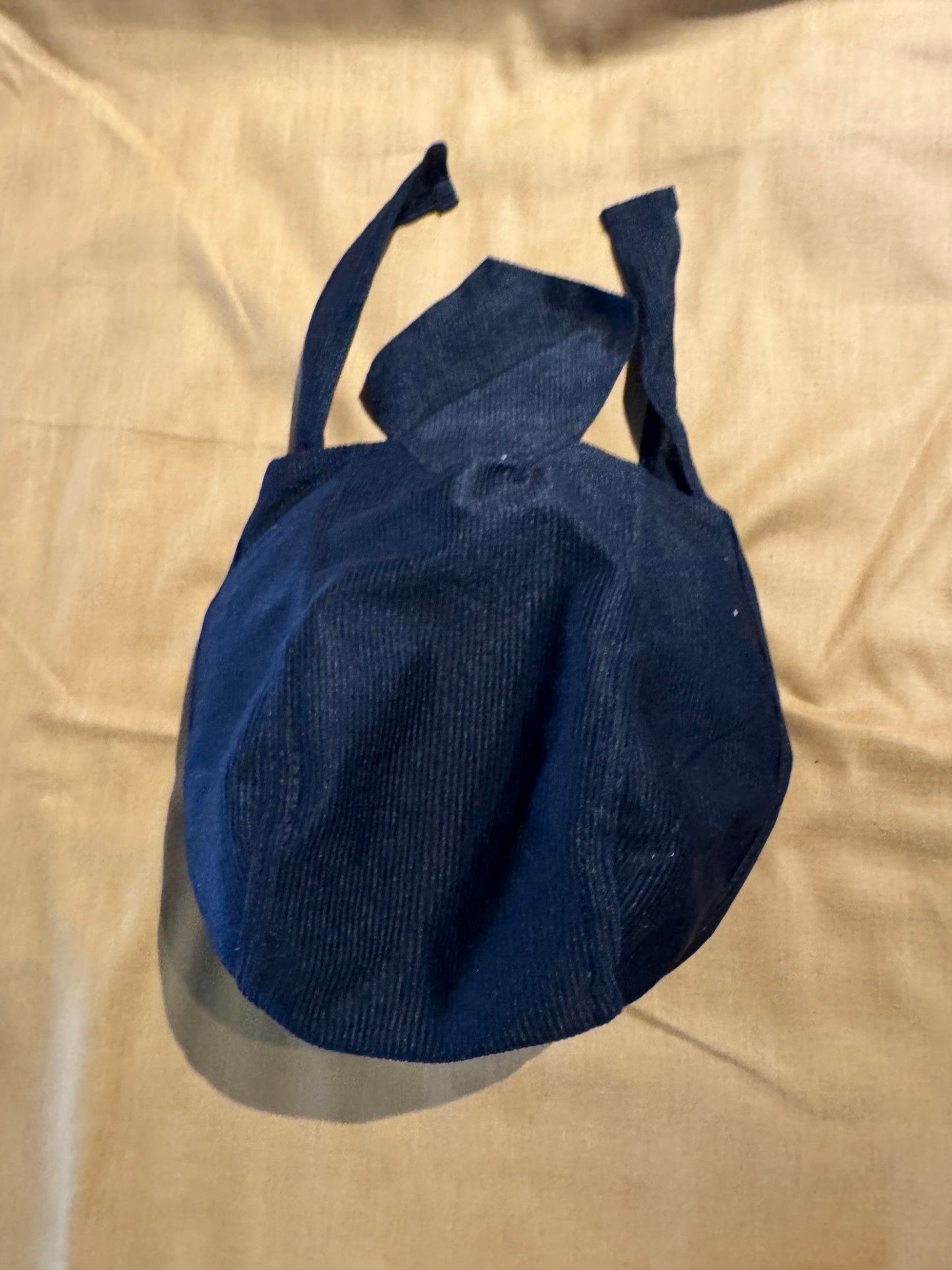 Denim Round patka ( Black)