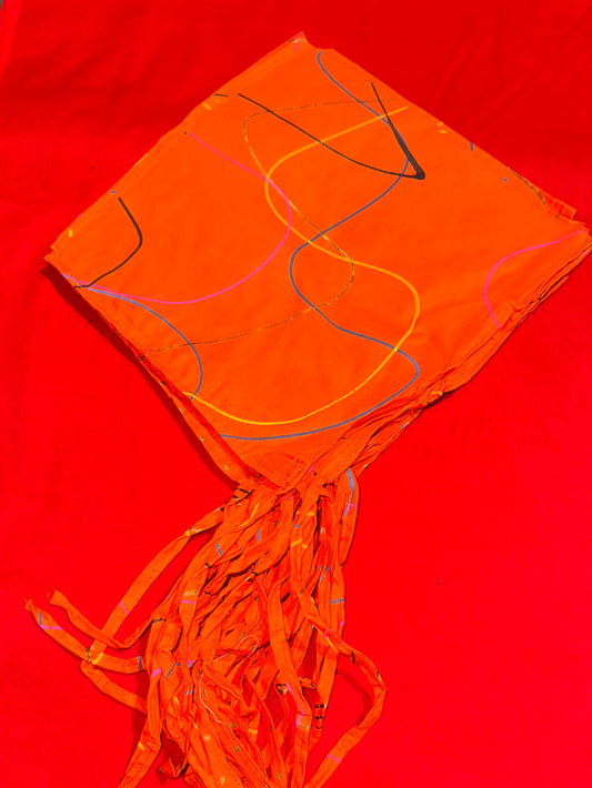 Designer Patka ( Orange 3 )