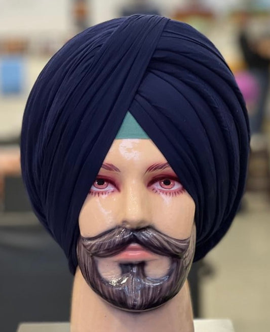 Navy Blue  (Turban)
