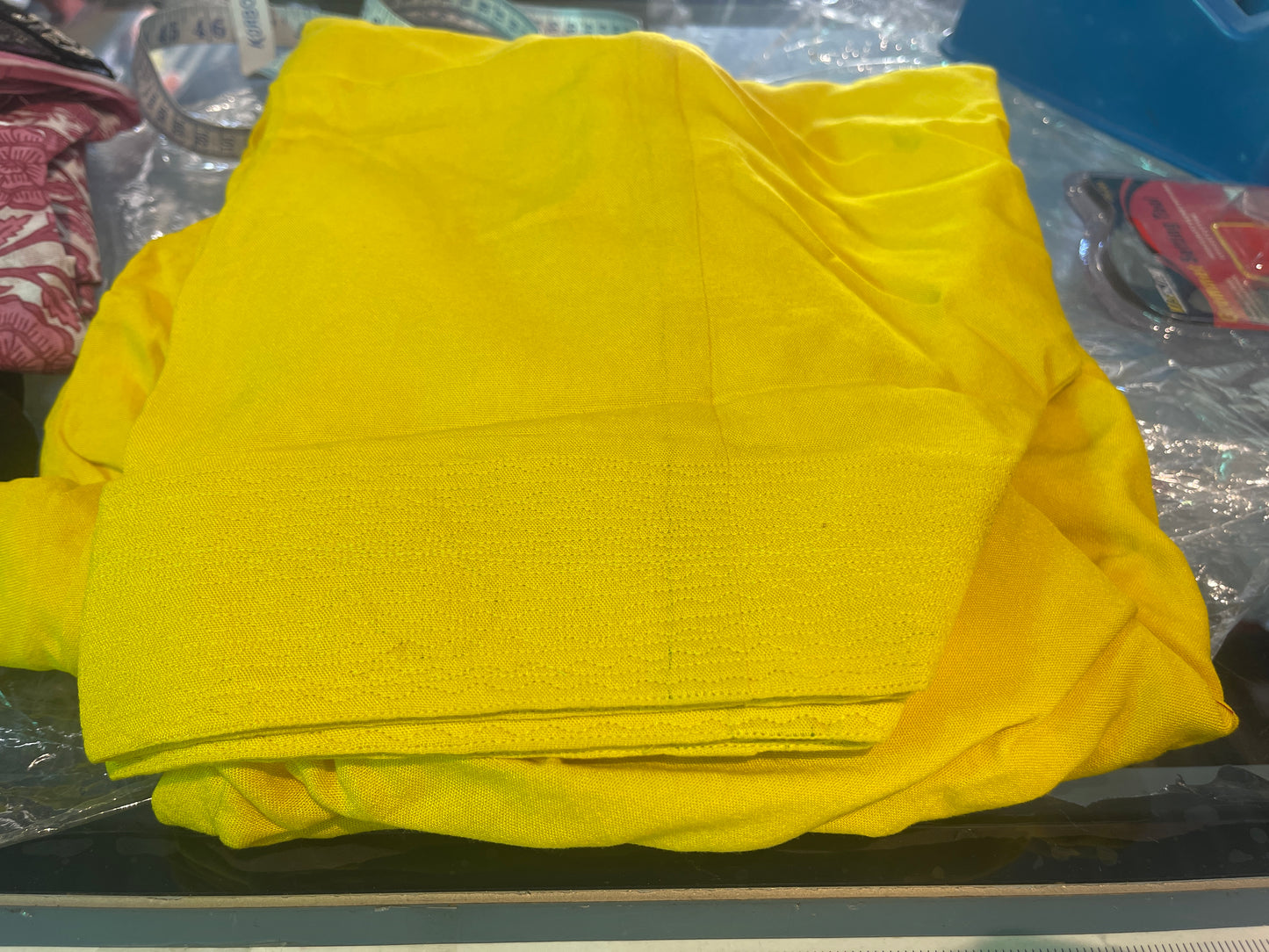 Salwar suit yellow (A)