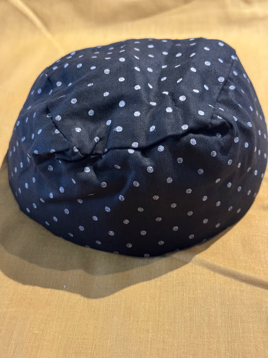 Designer Round patka ( cotton) Black - 2 strings