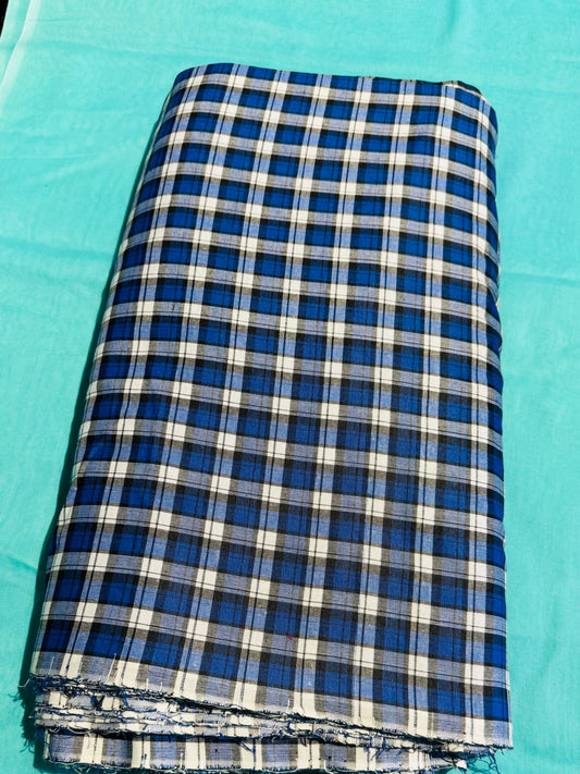 Dark Blue check Parna 3