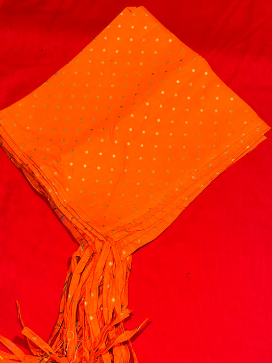 Designer Patka ( Orange 2 )
