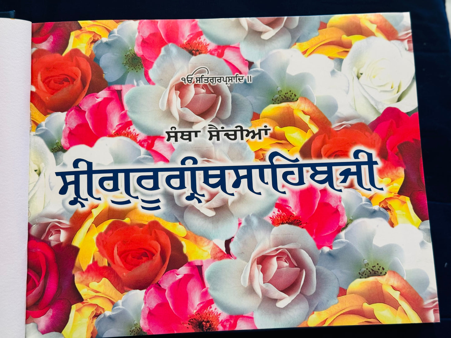 Sri Guru Granth Sahib maharaj Larivar puratan style 
available in 2 volumes