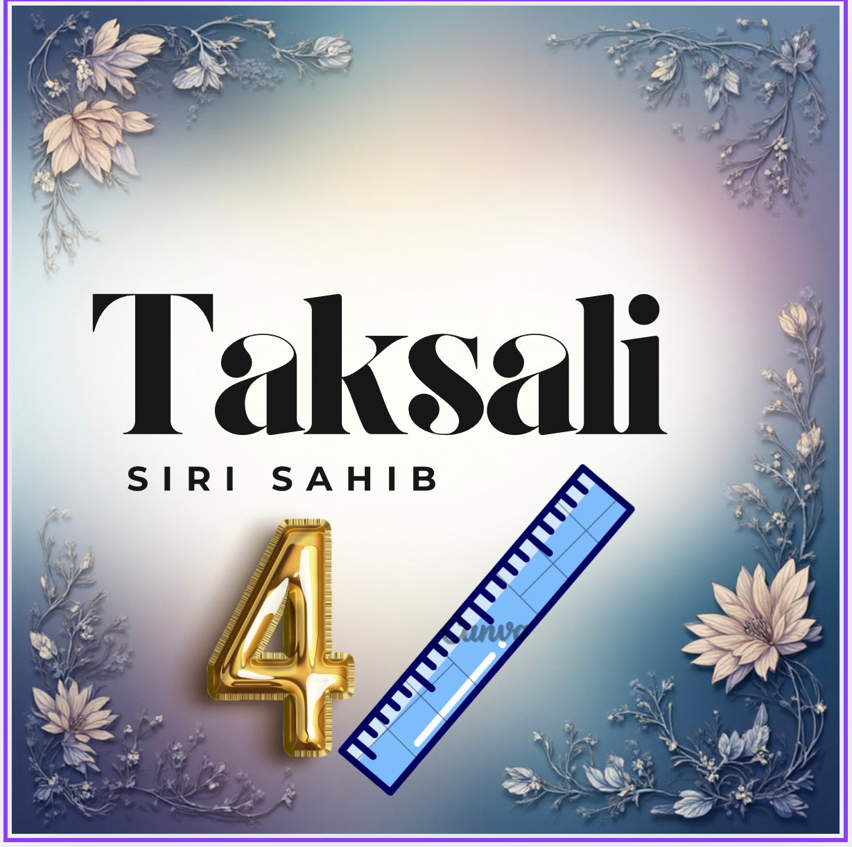 Taksali Siri Sahib 4Inch