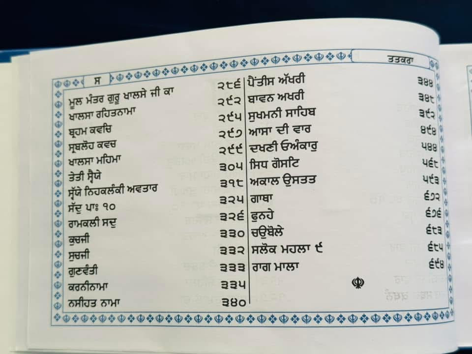 Sundar Gutka Sahib Buddha Dal (Pothi Style) ( Jatha Mehron )