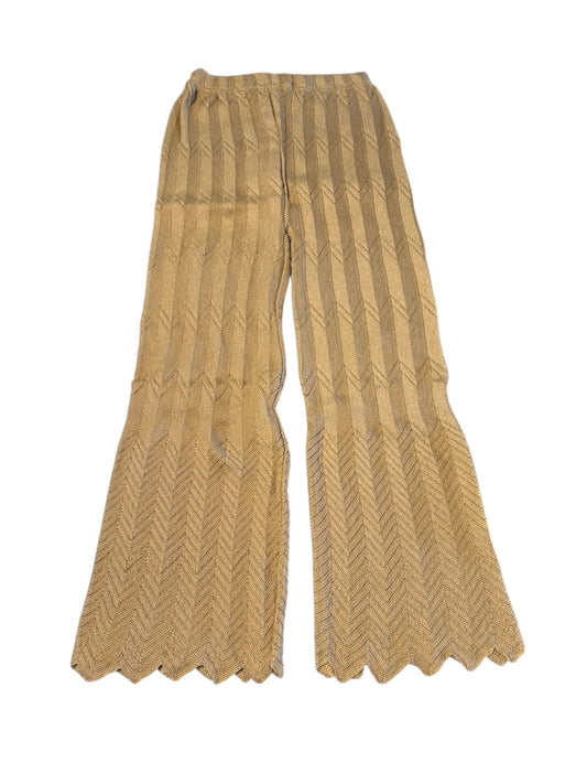 Woollen Plazo Dark Beige