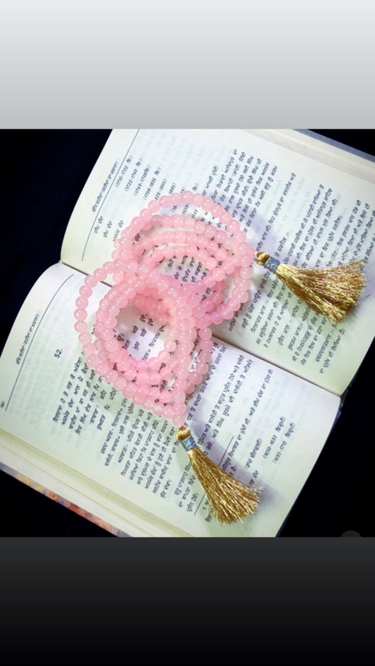 Pink maala 108