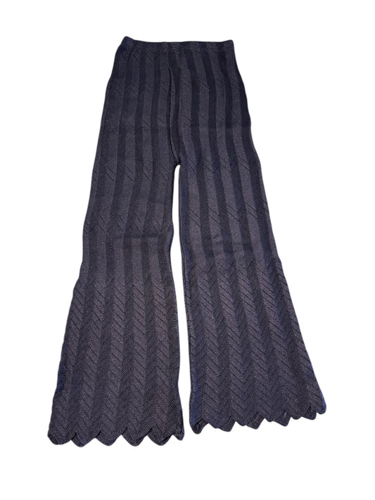 Woollen Plazo Navy Blue
