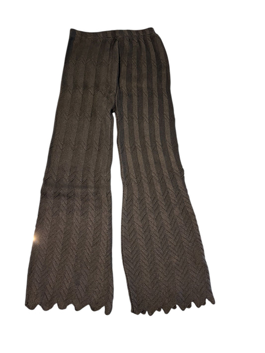 Woollen Plazo Black