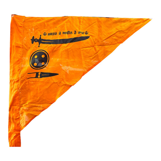 Nishan Sahib ( Dal Panth ) orange