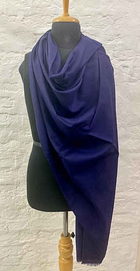 Lohi / men shawl Blue