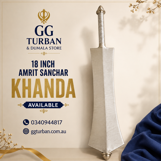 Amrit Sanchar Khanda 18 inch